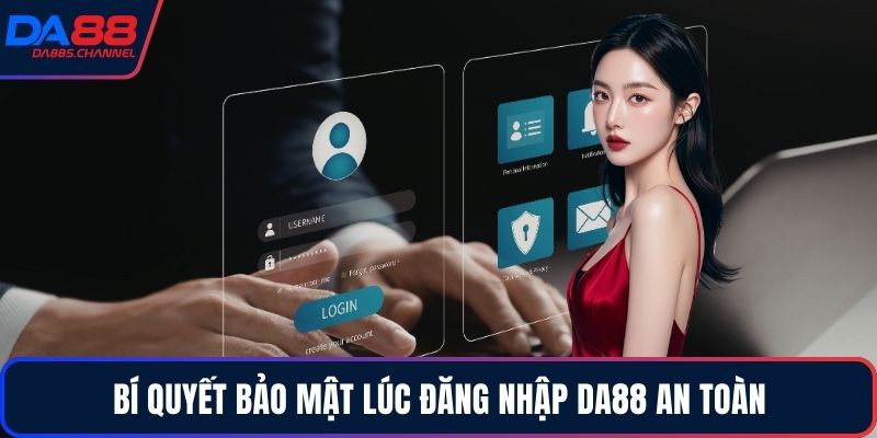 Bí quyết bảo mật lúc đăng nhập DA88 an toàn