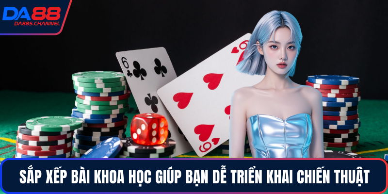 Sắp xếp bài khoa học giúp bạn dễ triển khai chiến thuật